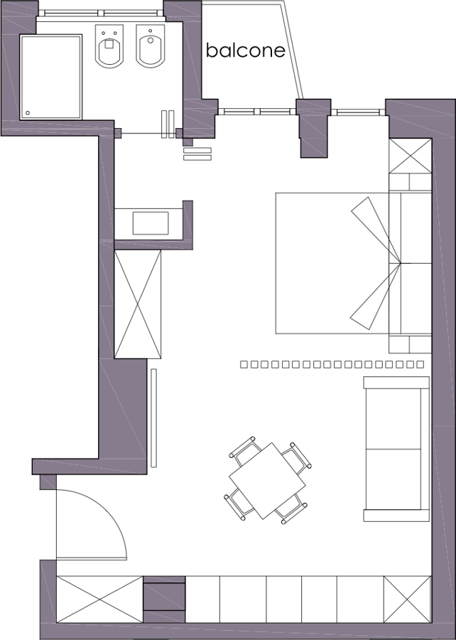Planimetria Appartamento 01