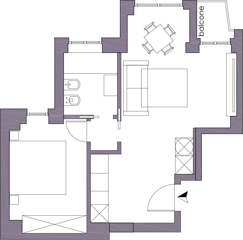 Planimetria Appartamento 04